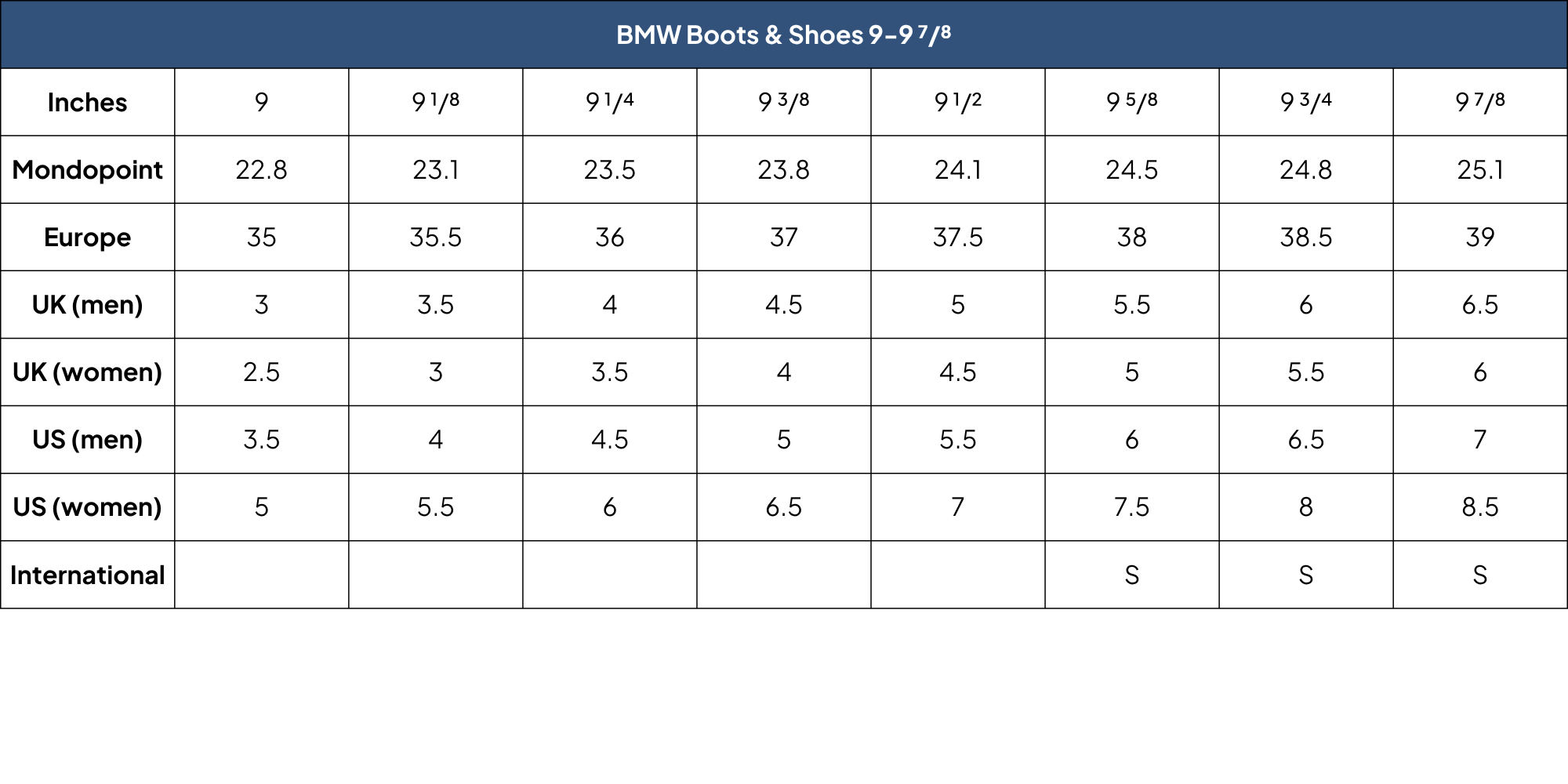size guide image